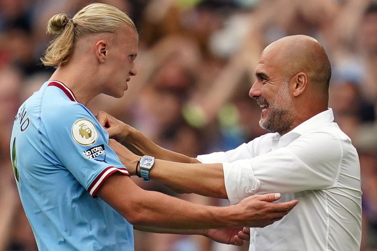 Manchester City must get Erling Haaland more involved in play – Pep Guardiola