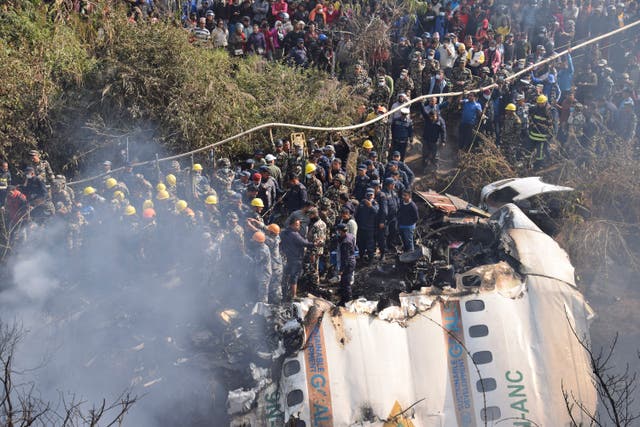 APTOPIX Nepal Plane Crash