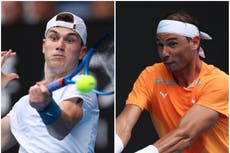 Australian Open 2023 LIVE: Jack Draper vs Rafael Nadal latest score and updates after Emma Raducanu result