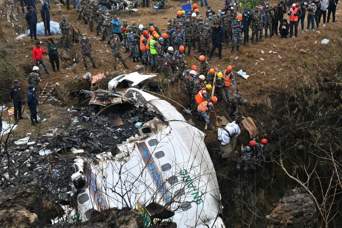 Nepal plane crash – live: Experts say Yeti Air flight seemingly stalled in mid-air before plunging into gorge