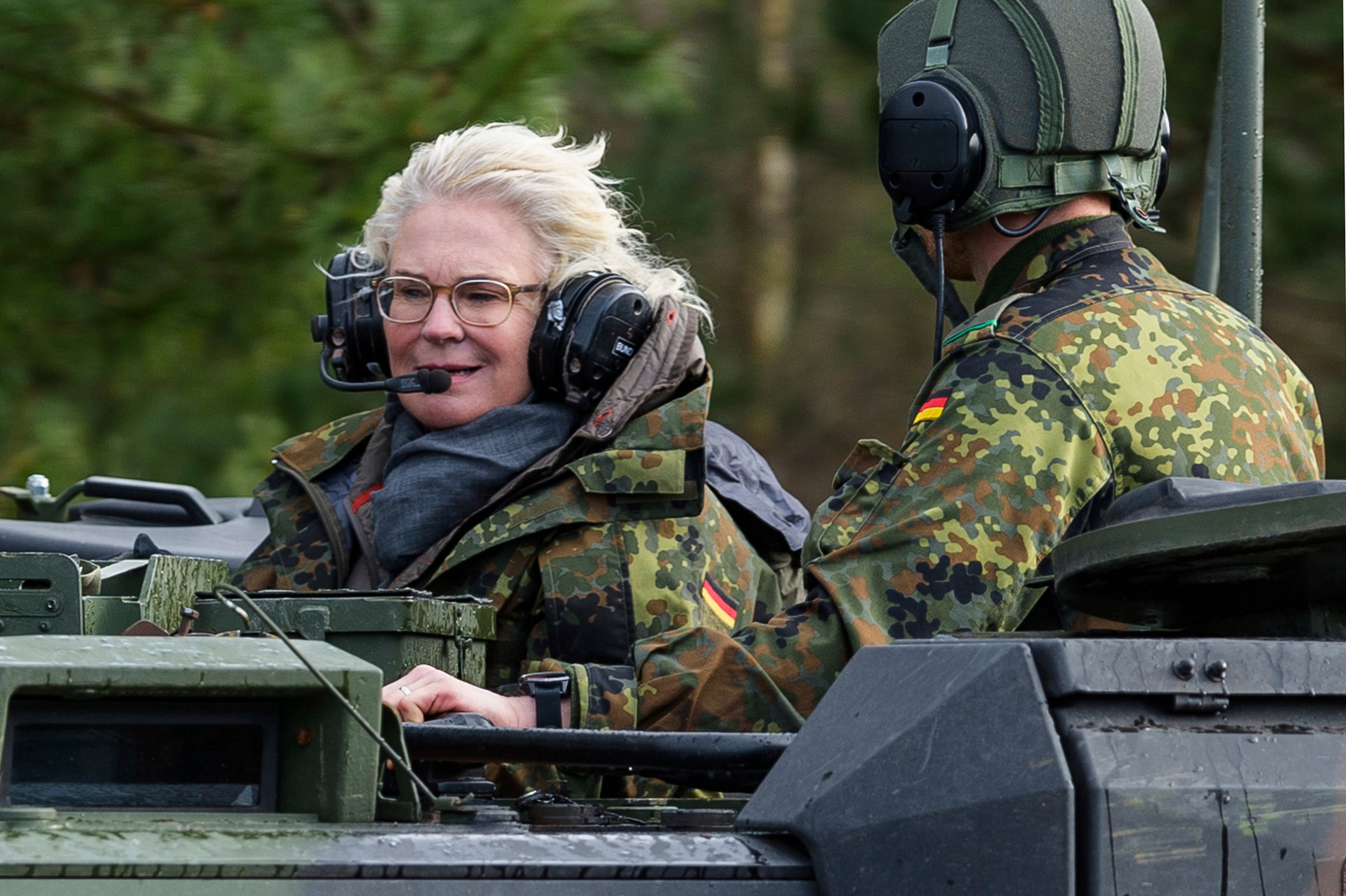 German former defence minister, Christine Lambrecht