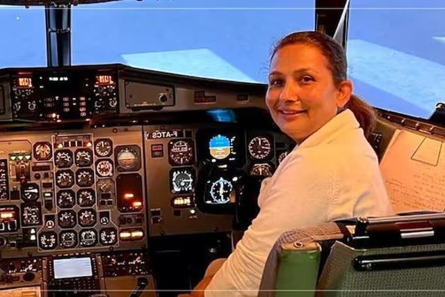 <p>Anju Khatiwada, the co-pilot of Nepal’s Yeti Airlines flight that crashed on Sunday, had lost her husband to an earlier plane crash in 2006</p>