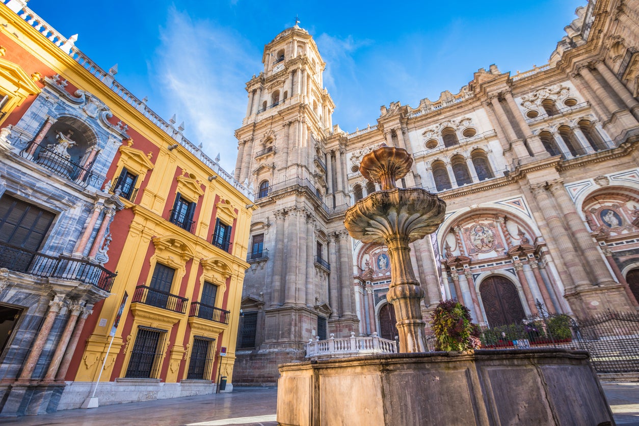 Malaga, Andalucia, is often marketed as a mild, sunkissed winter break