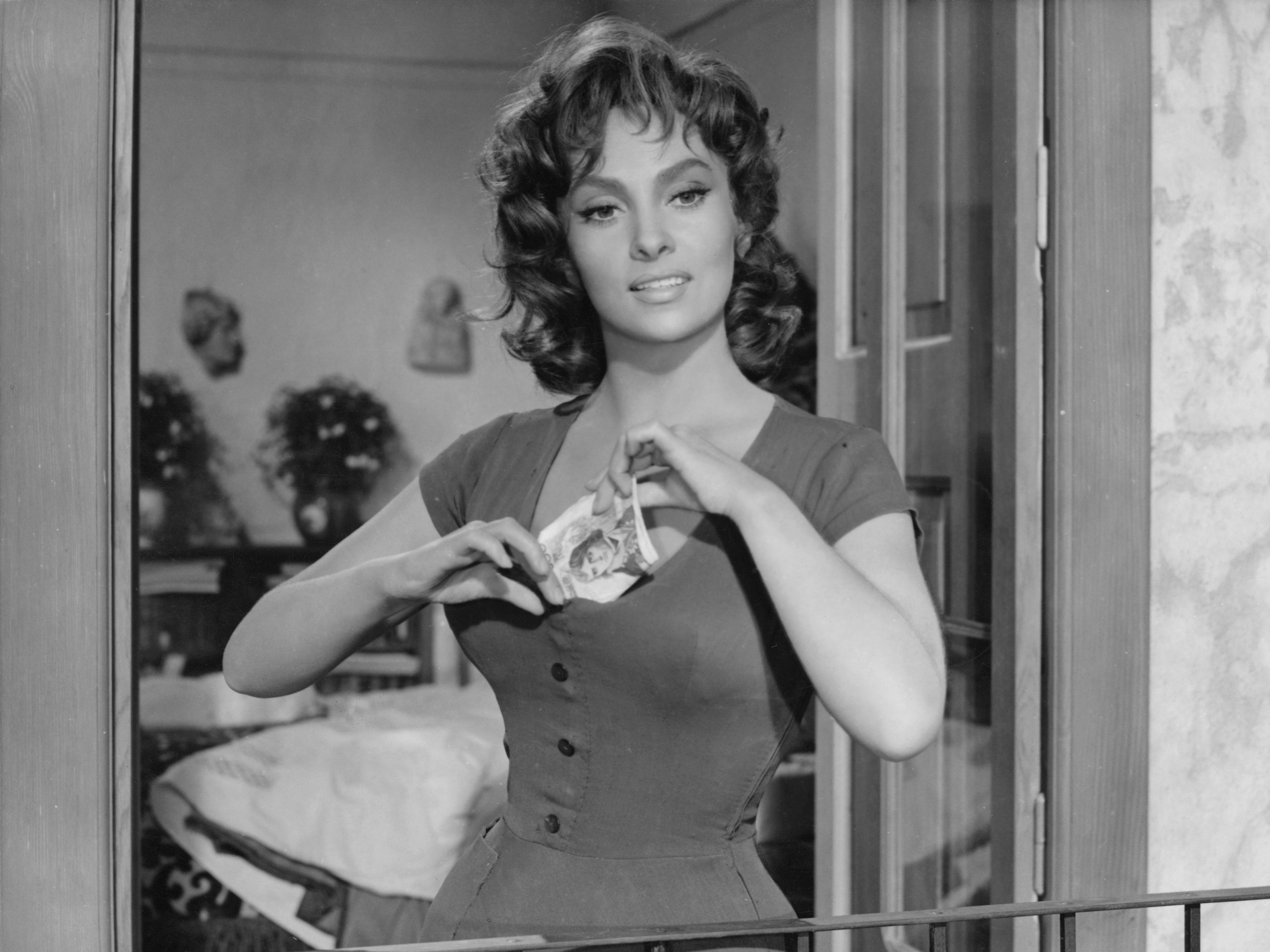 Lollobrigida in the 1959 film ‘La Legge’