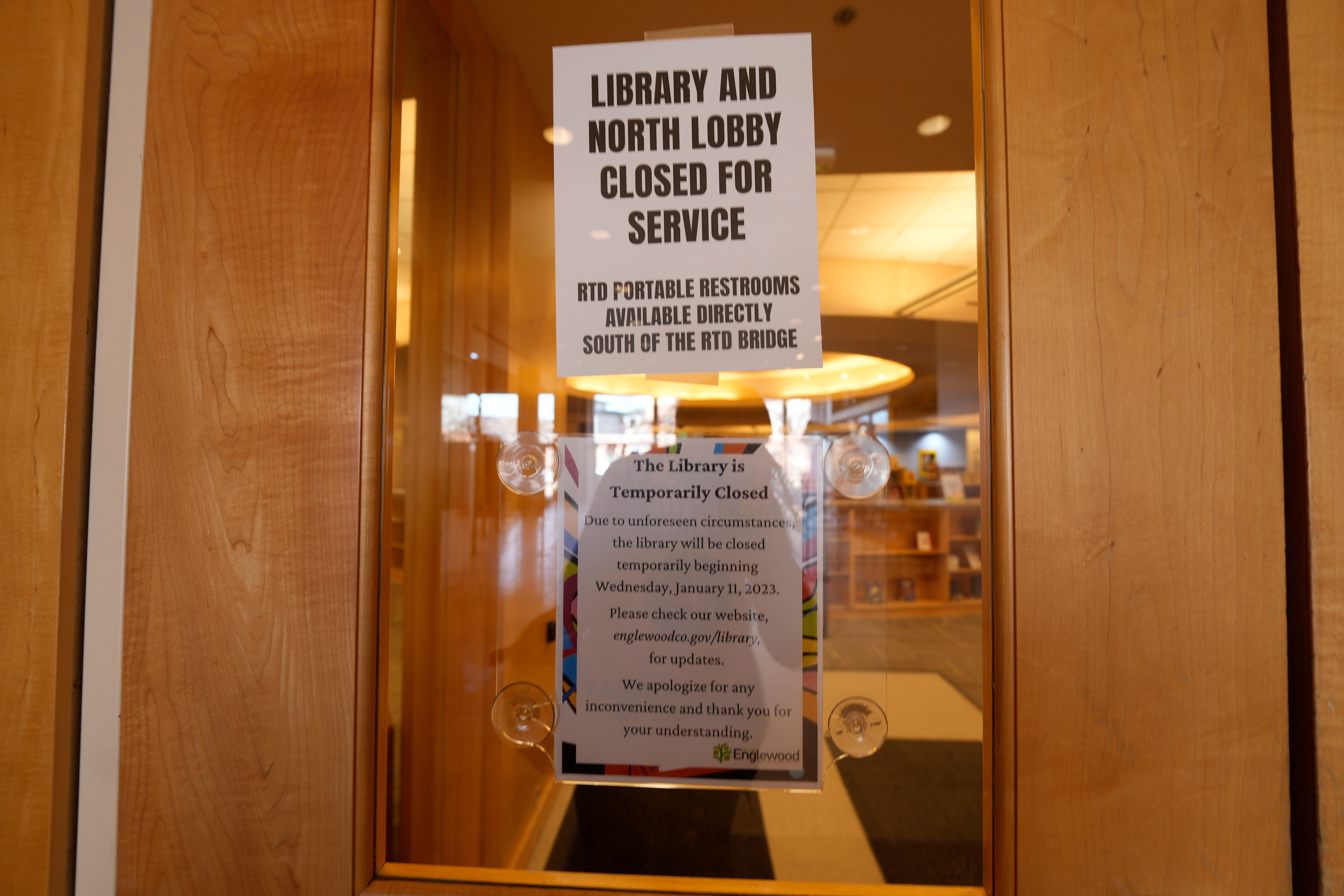 Libraries Closed-Methamphetamine