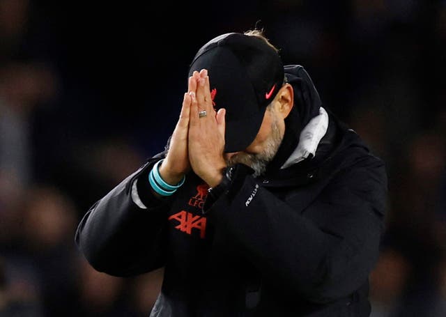 <p>Jurgen Klopp apologised to Liverpool supporters after the defeat </p>