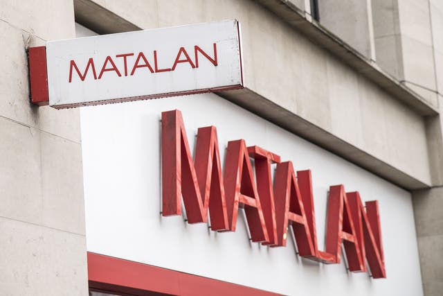 Lenders are set to take control of Matalan following a refinancing deal (Ian West/PA)