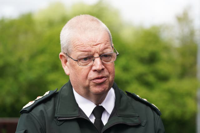 Chief Constable of the Police Service of Northern Ireland Simon Byrne gave evidence on Monday to an employment tribunal taken by former senior officer Emma Bond against the PSNI. (PA)