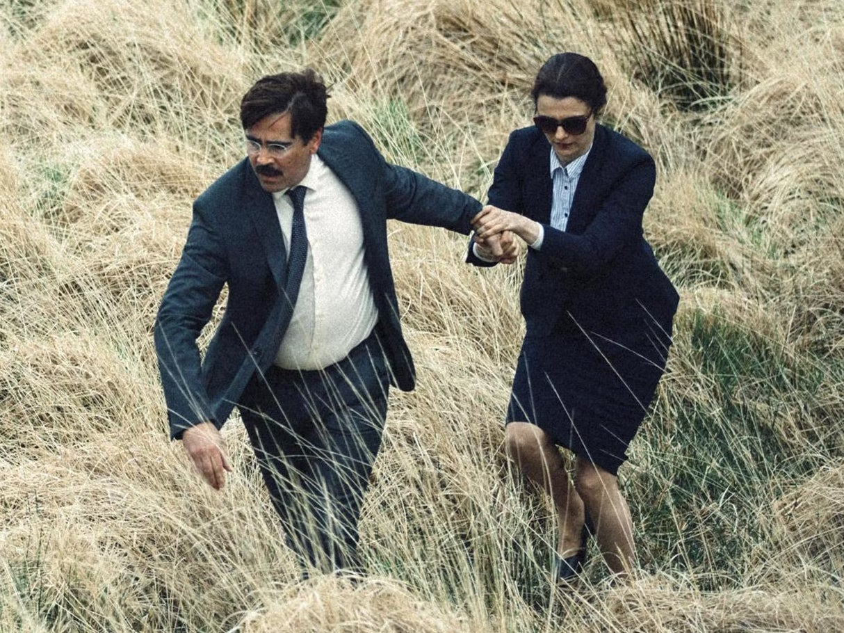 Colin Farrell and Rachel Weisz in the director’s 2015 dystopian fable ‘The Lobster’