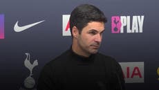 Arsenal boss Mikel Arteta says side needs to be 'almost perfection' to be victorious