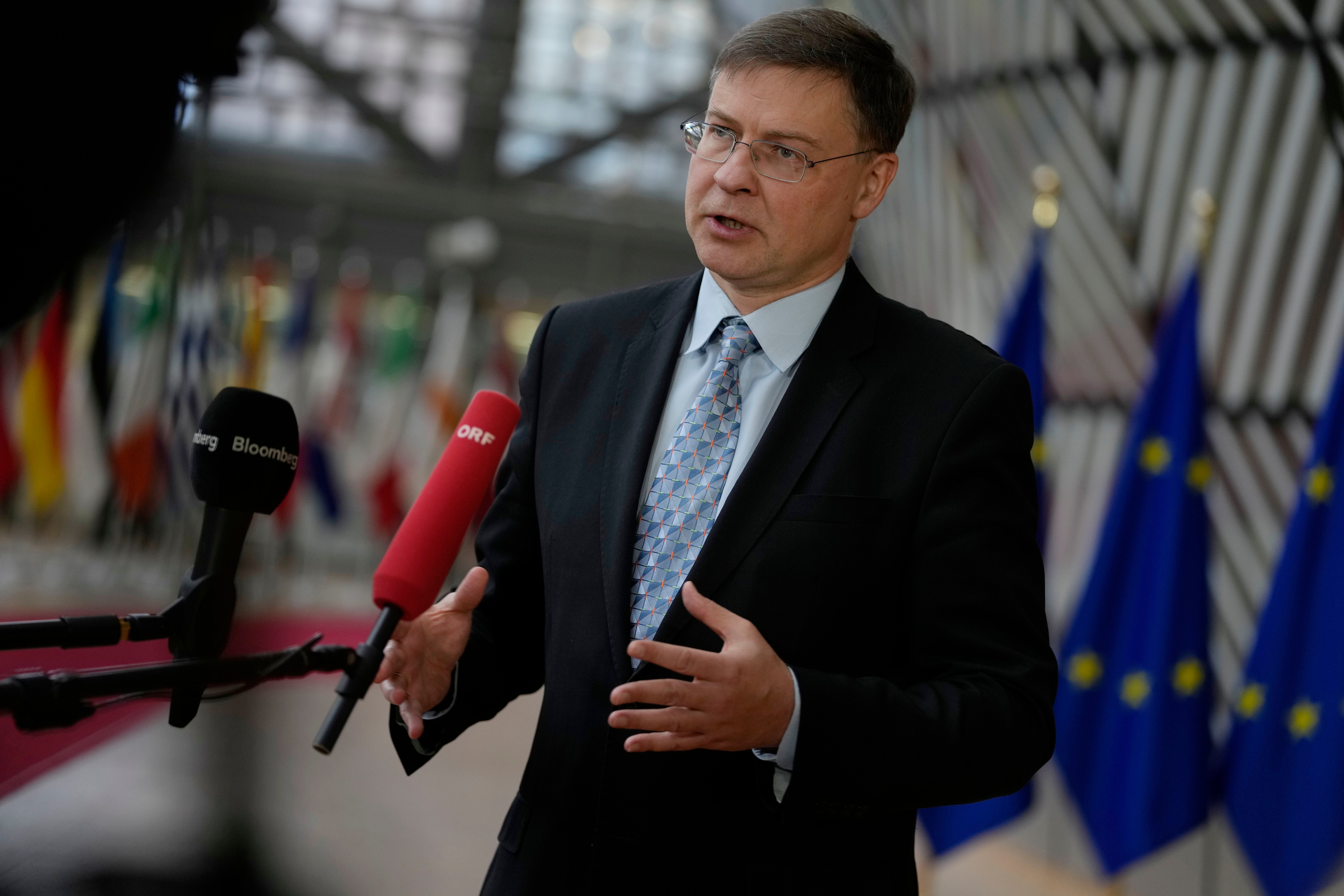 Belgium Eurogroup Ministers