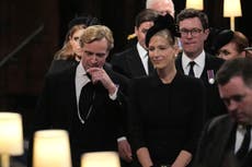 New royal on the block as Gabrielle Windsor stands in for Prince William at King Constantine’s funeral