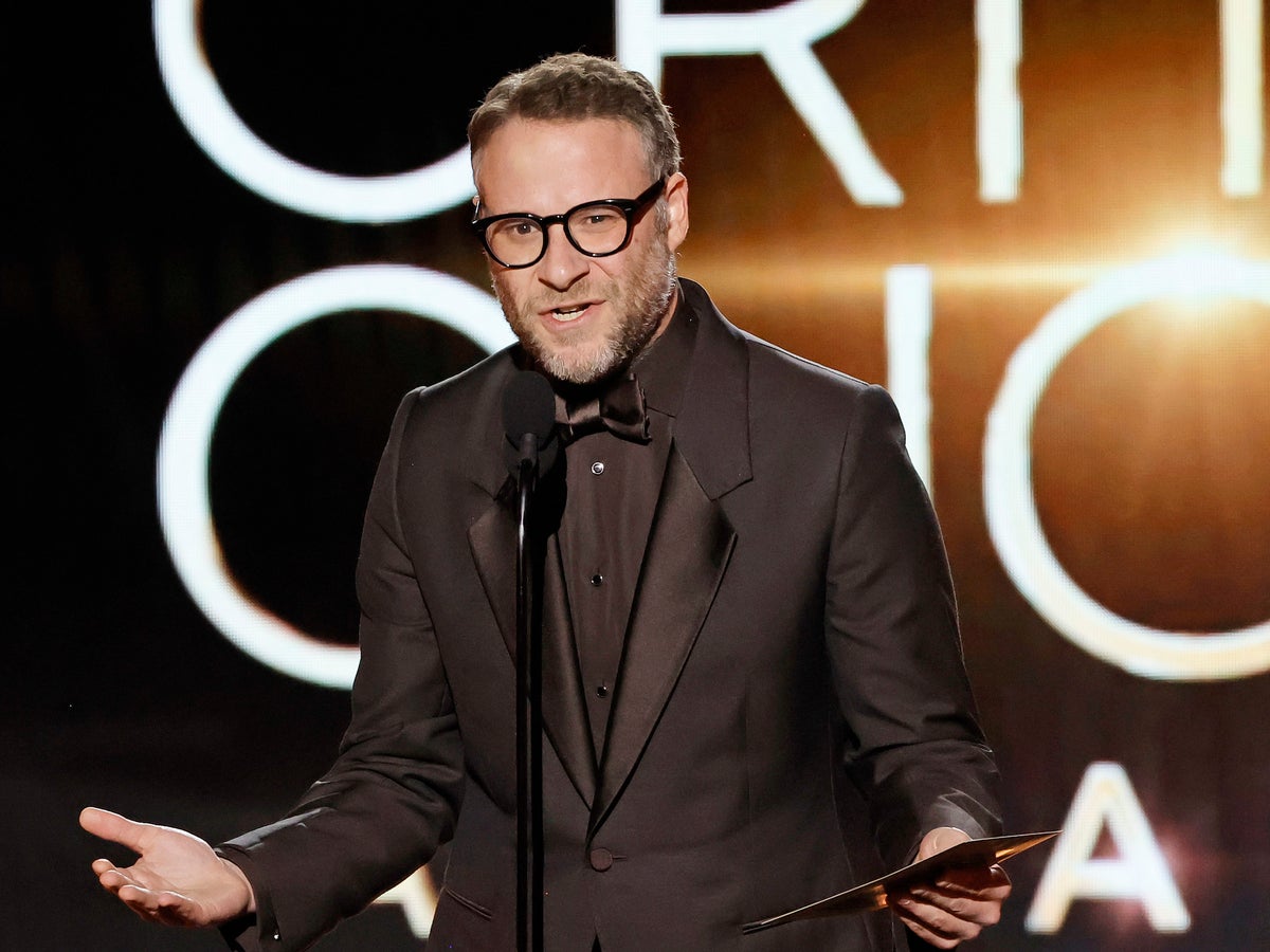 Seth Rogen takes swipe at Critics Choice Award’s broadcasting network The CW in ceremony speech