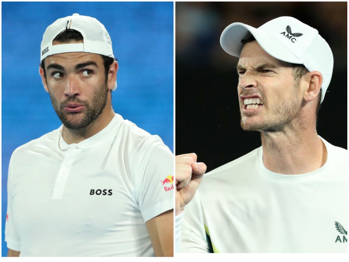 Australian Open 2023 LIVE: Andy Murray vs Matteo Berrettini latest score and updates as Novak Djokovic returns