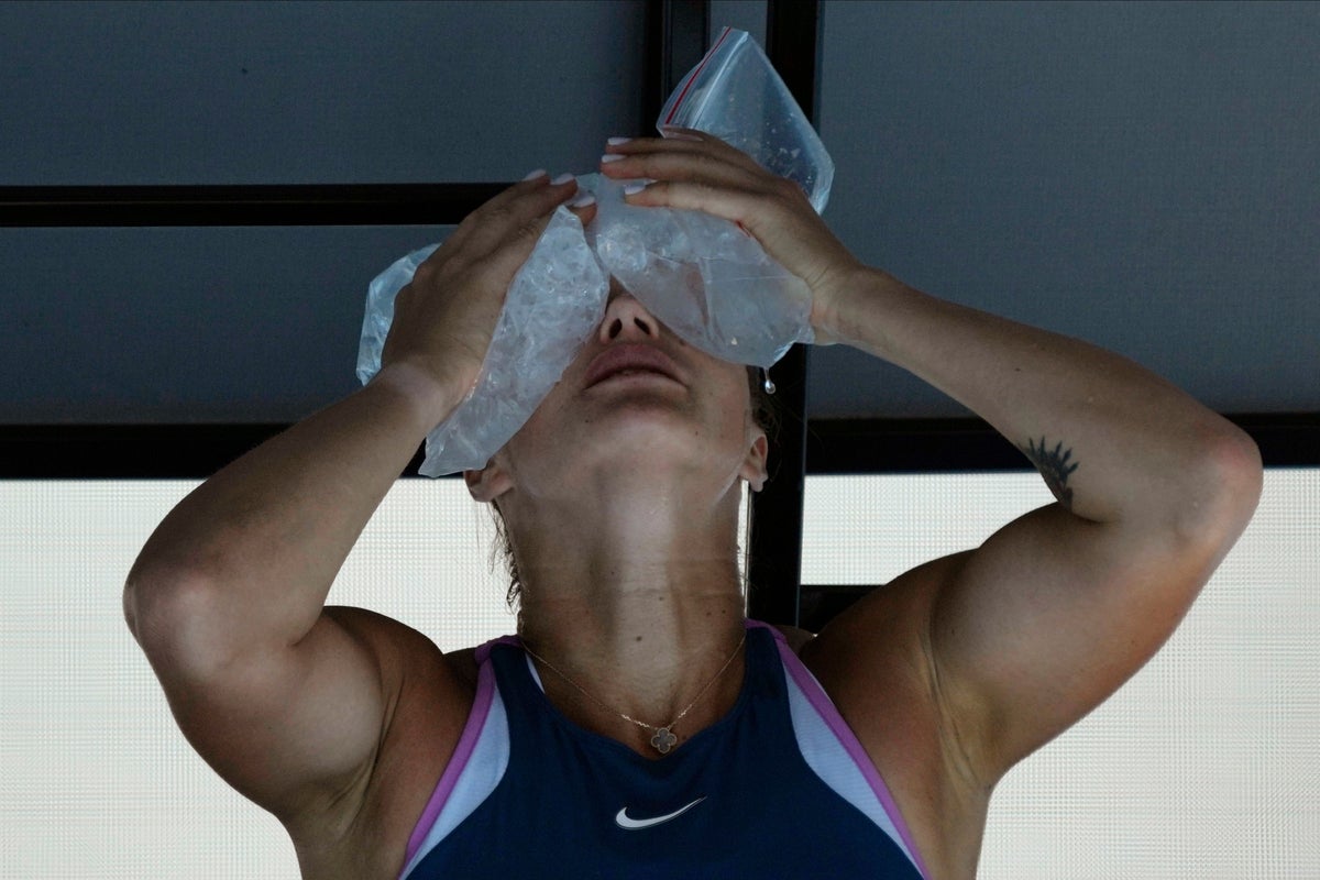 The match was halted for three hours at the Australian Open due to the sweltering heat