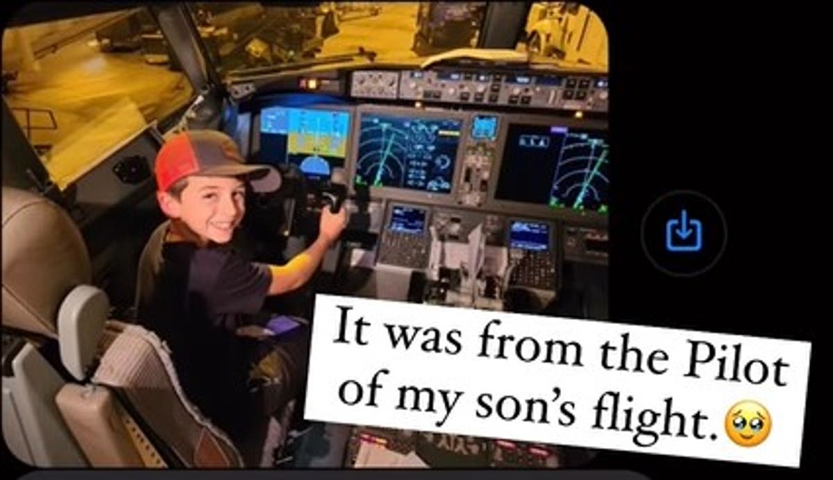 ‘Captain Doug for the win’: Mum raves about pilot’s kind act after son flies solo