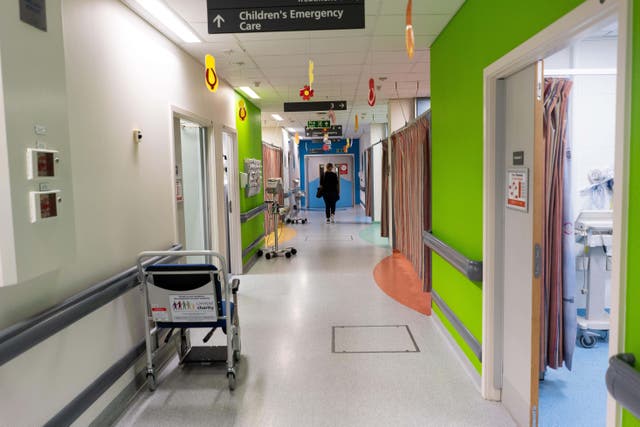 A teenager with behavioural difficulties and mental health problems is “living” on a children’s ward at a hospital because no “suitable” accommodation can be found (Alamy/PA)