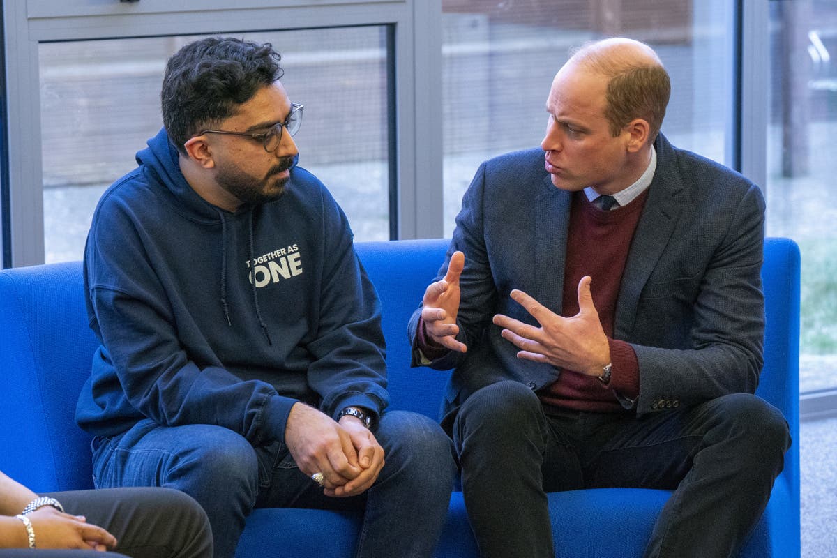William confesses to love a steak as he joins charity cooking lesson