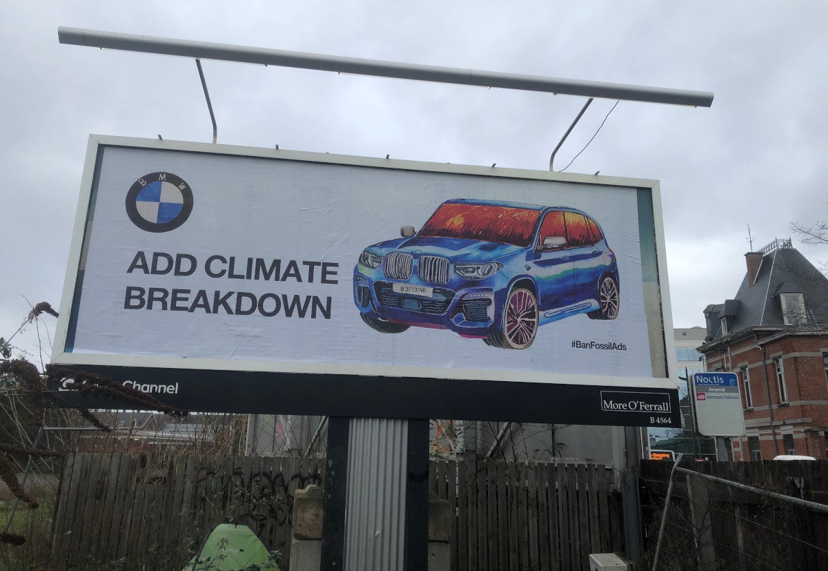 Many environmentalists are calling for bans on advertising fossil fuel vehicles