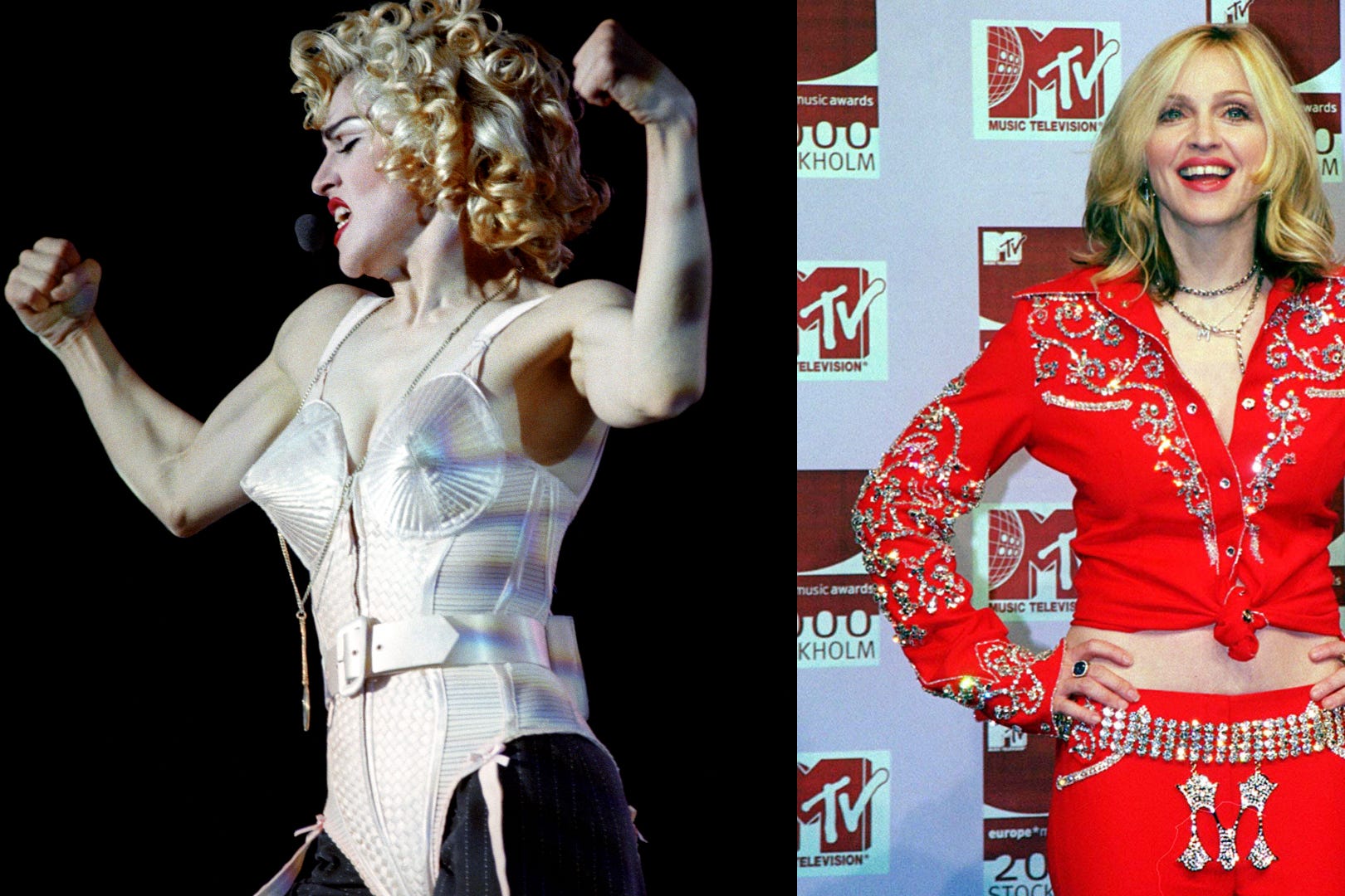 Madonna's most memorable looks, as she announces global tour