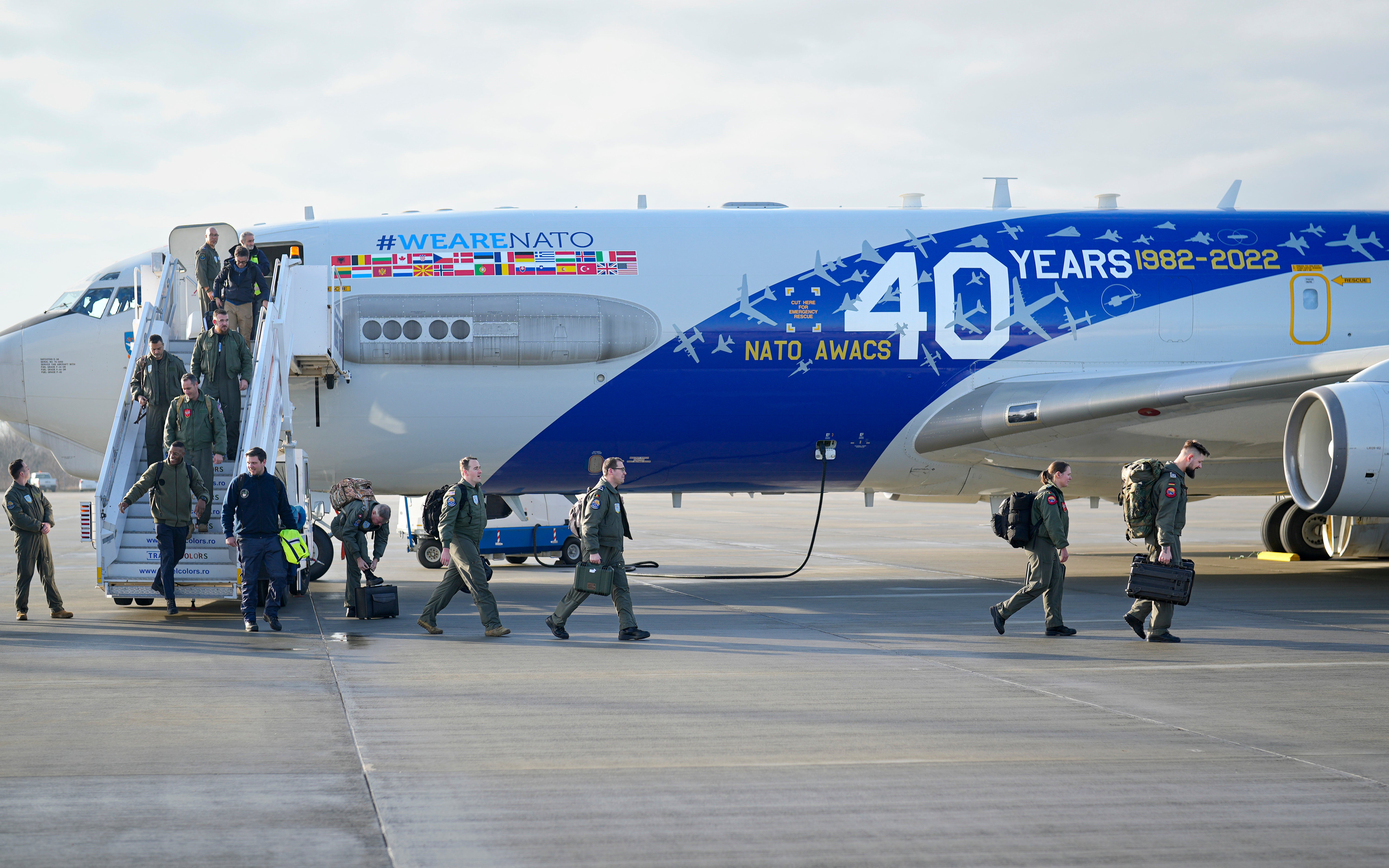 Romania Russia NATO AWACS