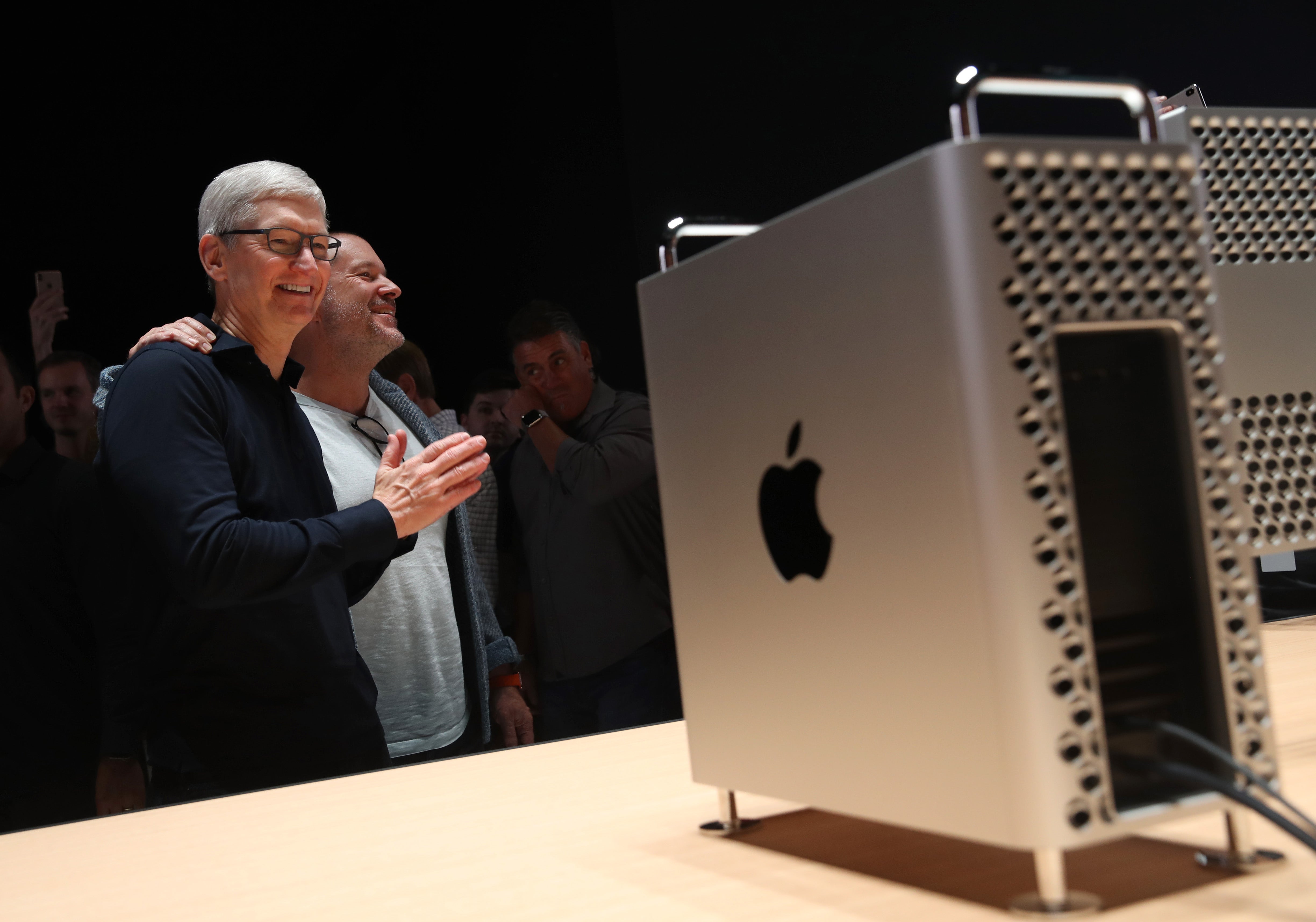 Jony Ive with Steve Jobs