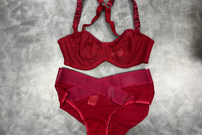 Movelle Suzanna red wine and Leia Elle high waist briefs best red lingerie sets