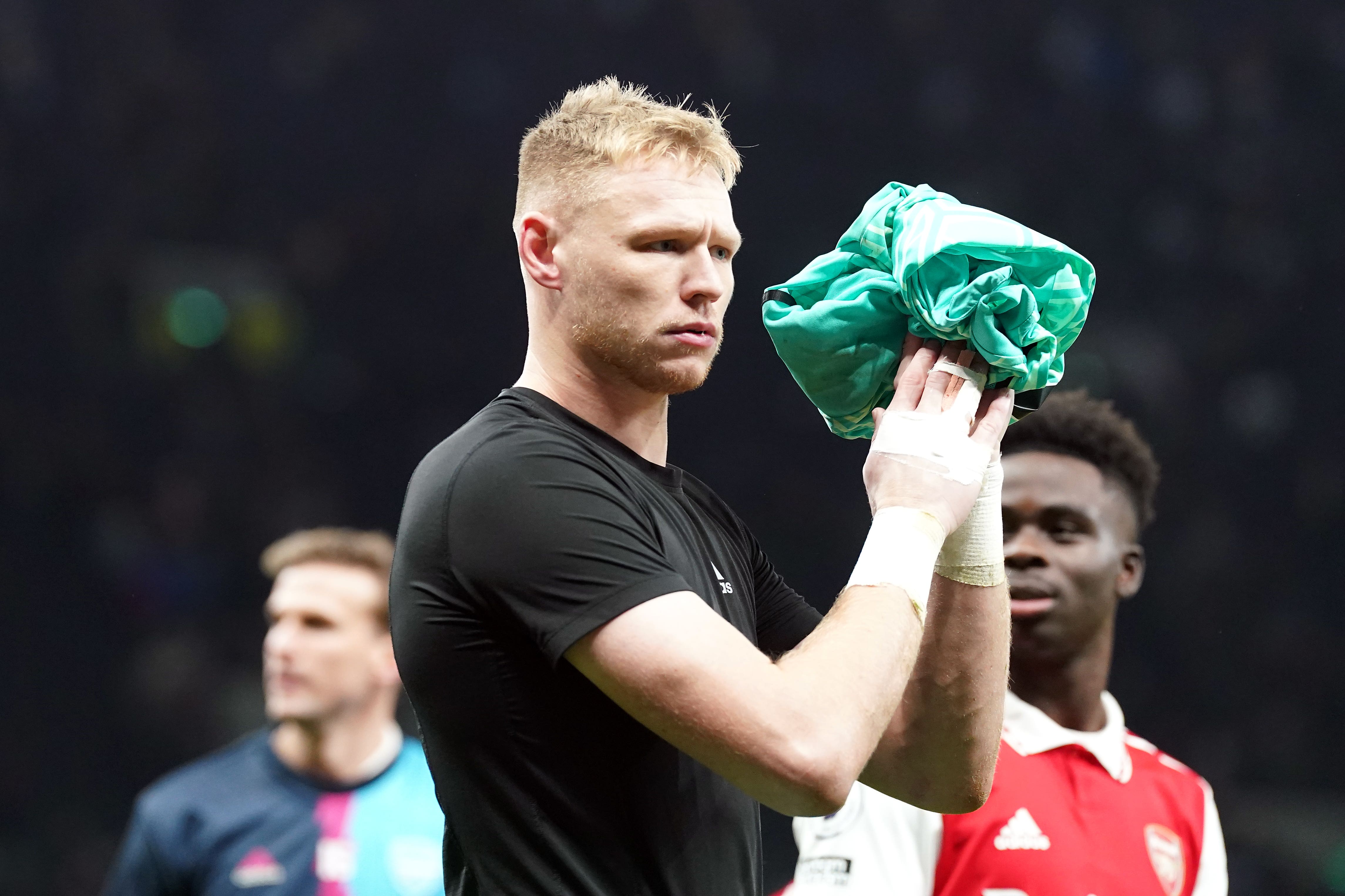 Arsenal goalkeeper Aaron Ramsdale was attacked in an incident after a match on Sunday (Nick Potts/PA)