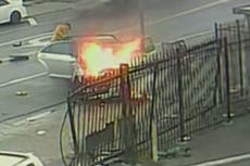 Two-year-old boy dies a week after brother killed by hit-and-run driver who slammed into family’s car in LA