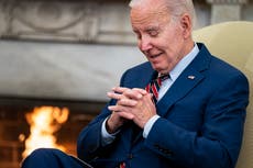 Biden news – live: NBC reporter caught on hot mic chiding Biden for dodging classified documents questions