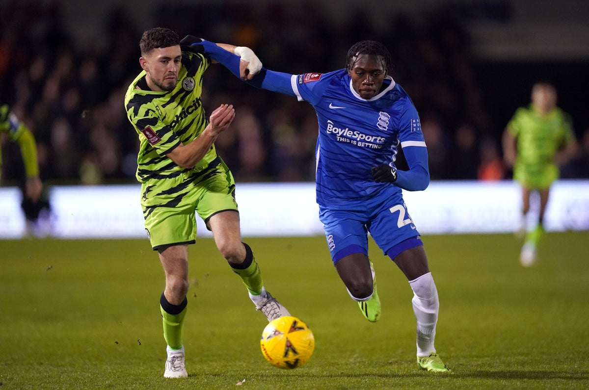Forest Green Rovers vs Birmingham City LIVE: FA Cup latest score, goals and updates from fixture