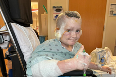 Eleven-year-old boy mauled by a pack of pit bulls shares comforting update from hospital bed