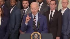 Biden says Golden State Warriors ‘always welcome’ in his White House as he mocks Trump