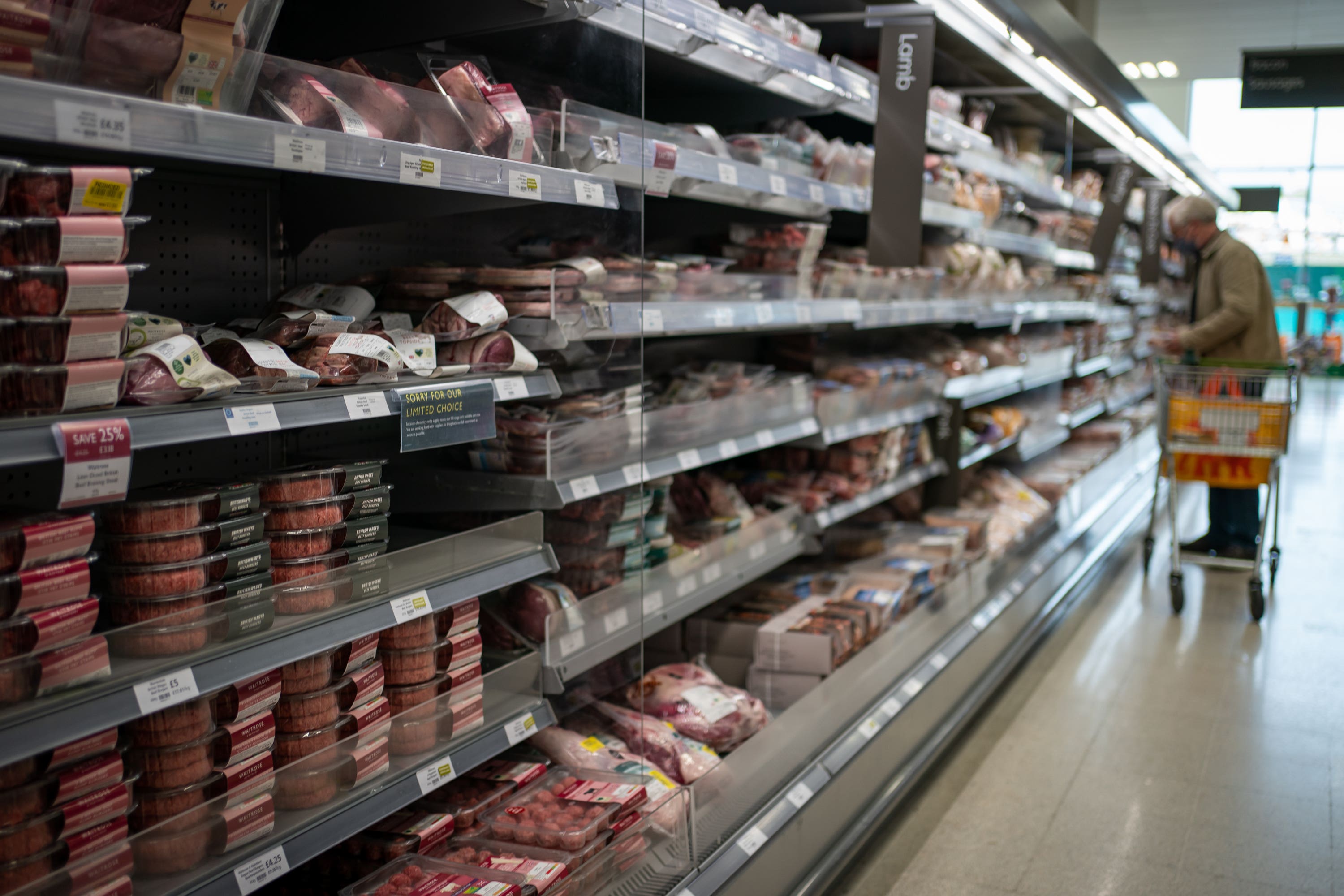 Food prices continue to rise alongside energy bills