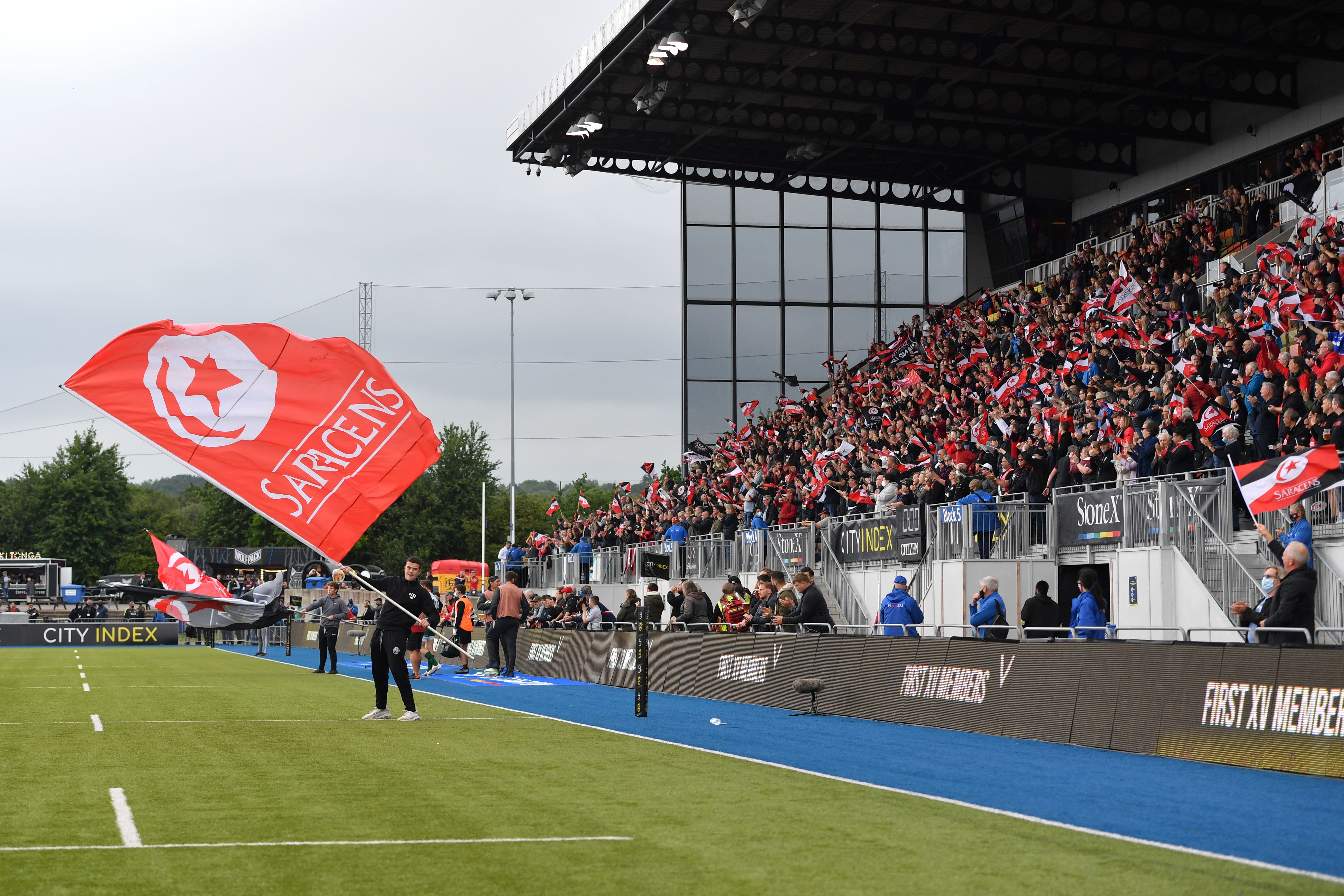 Saracens were relegated following the club’s salary cap breach (Ashley Western/PA).