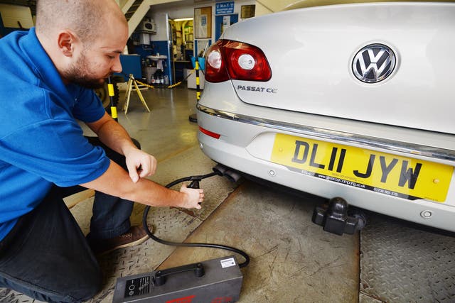 Owners of new cars, motorbikes and vans could be permitted to delay their vehicle’s first MOT by a year under Government plans to cut costs for drivers (John Stillwell/PA)