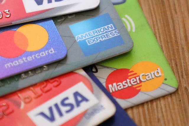 The outstanding credit card balances belonging to UK cardholders jumped by 10.1% in total in the 12 months to October 2022, according to UK Finance (Andrew Matthews/PA)