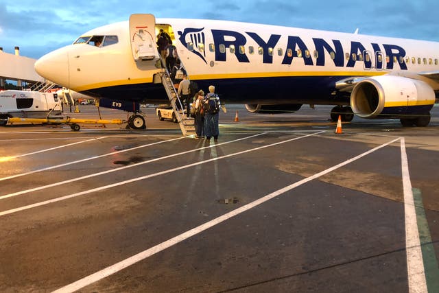 <p>Departing soon: Ryanair is stepping up its flights between Edinburgh (above) and London Stansted</p>