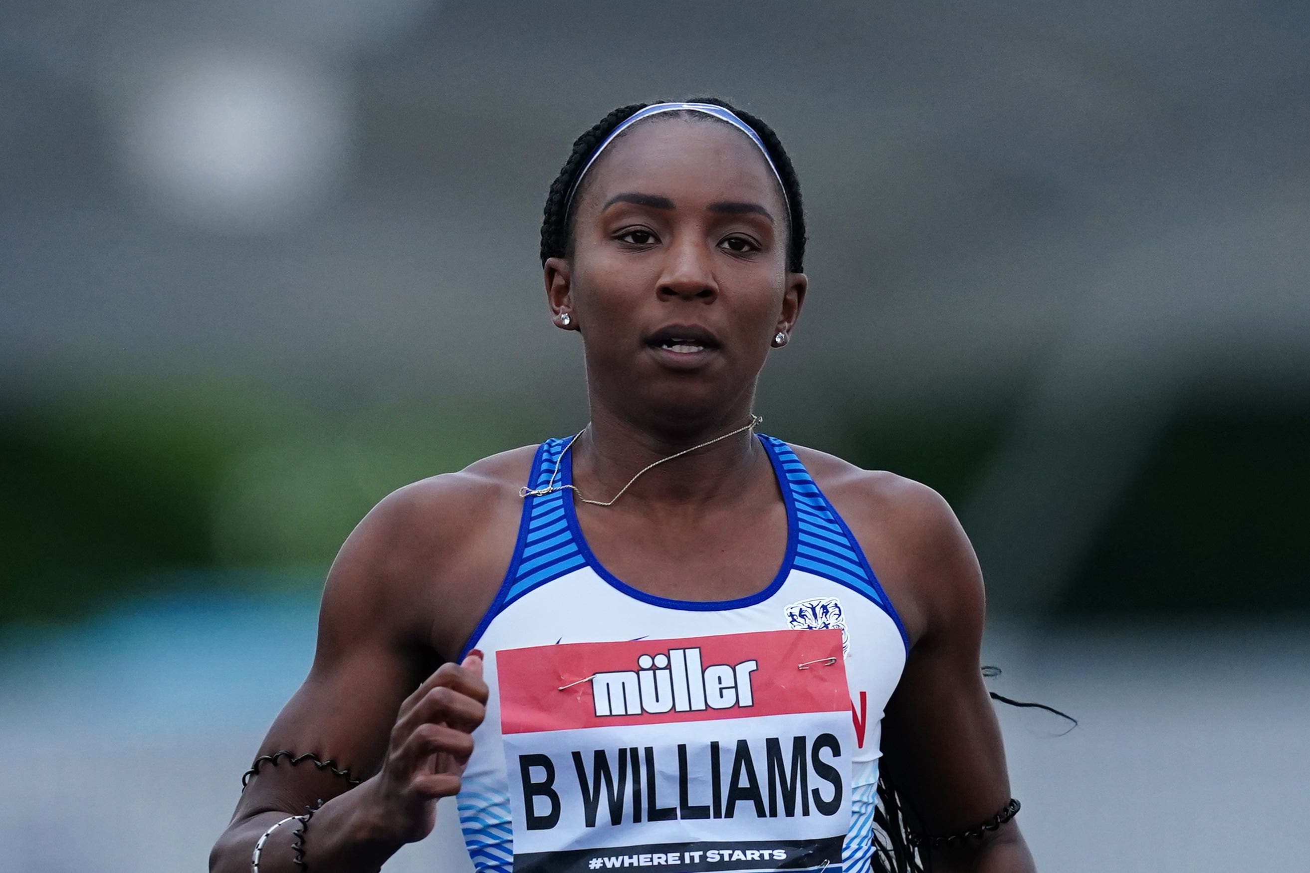 Ms Williams has won bronze in the 4x100m at the World Athletics Championships