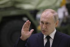 Putin ‘massing 1,800 tanks and 700 aircraft’ for new Ukraine assault