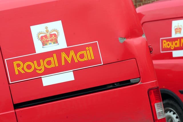 Royal Mail vans (Rui Vieira/PA)