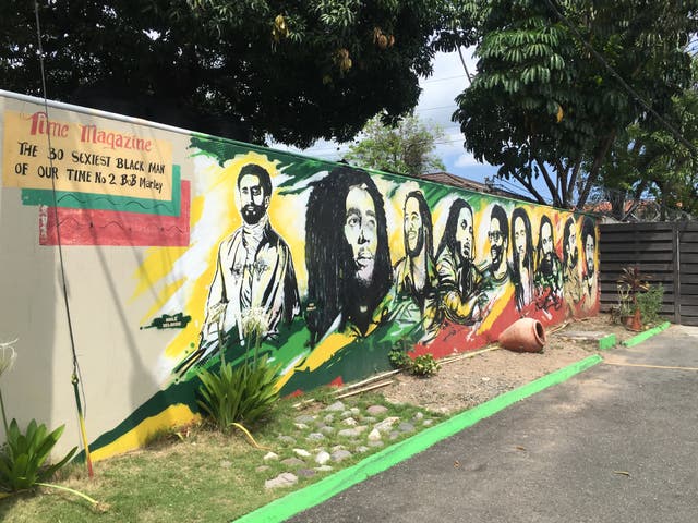 <p>Bob Marley’s legacy can be felt across Jamaica</p>