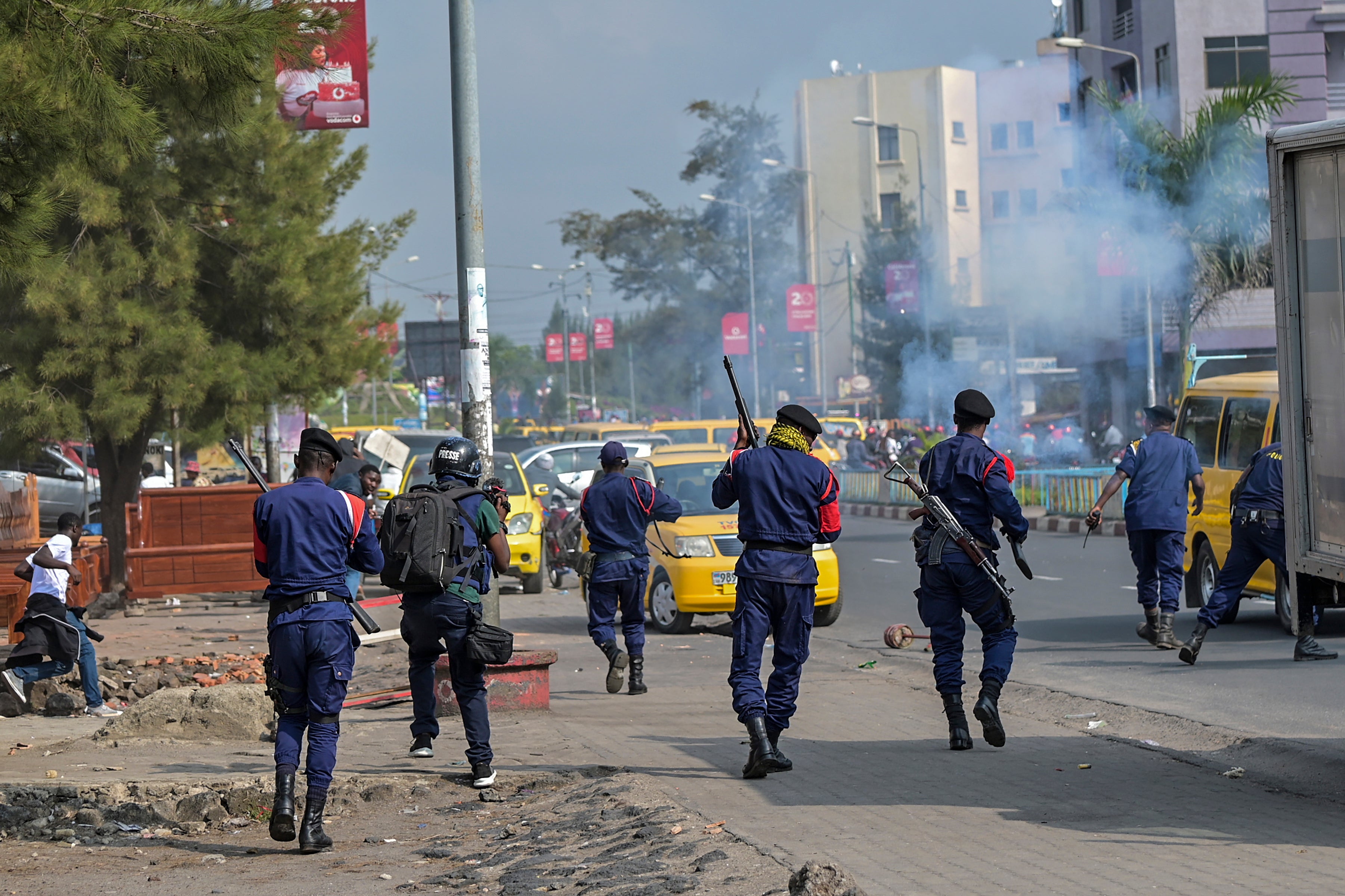 Congo UN Protests