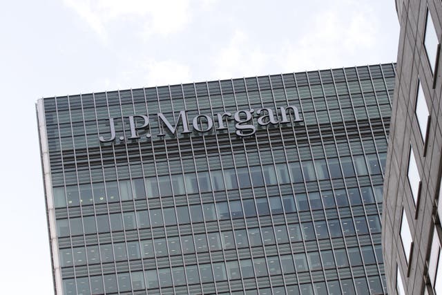 The European boss of banking giant JP Morgan has said that its bankers’ bonuses will fall after a worse performance across the investment bank last year (Yui Mok/PA)