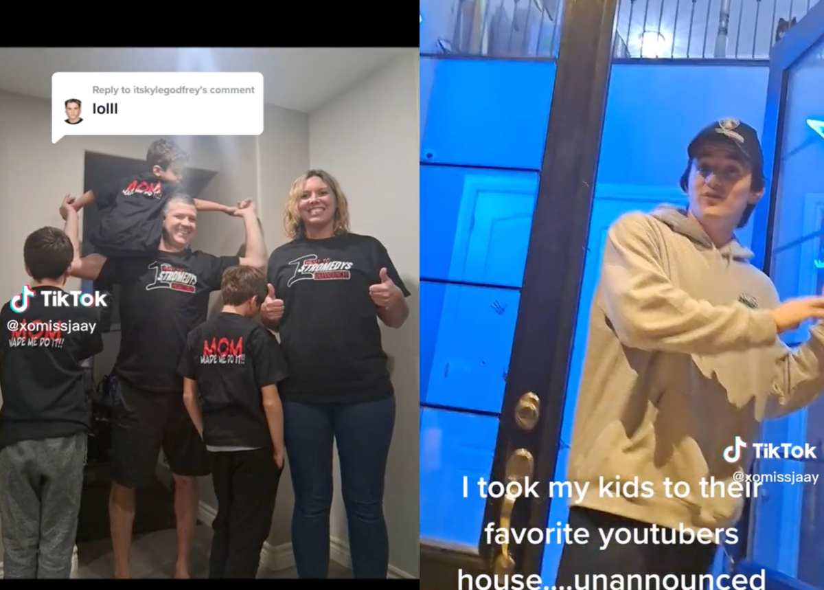 Mother doubles down on her decision to take children to YouTuber&rsquo;s house unannounced amid criticism