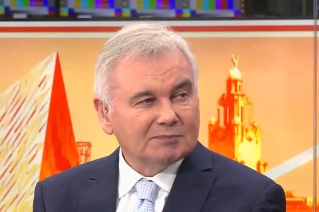 <p>Eamonn Holmes, as seen on his GB News series ‘Breakfast with Eamonn & Isabel'</p>