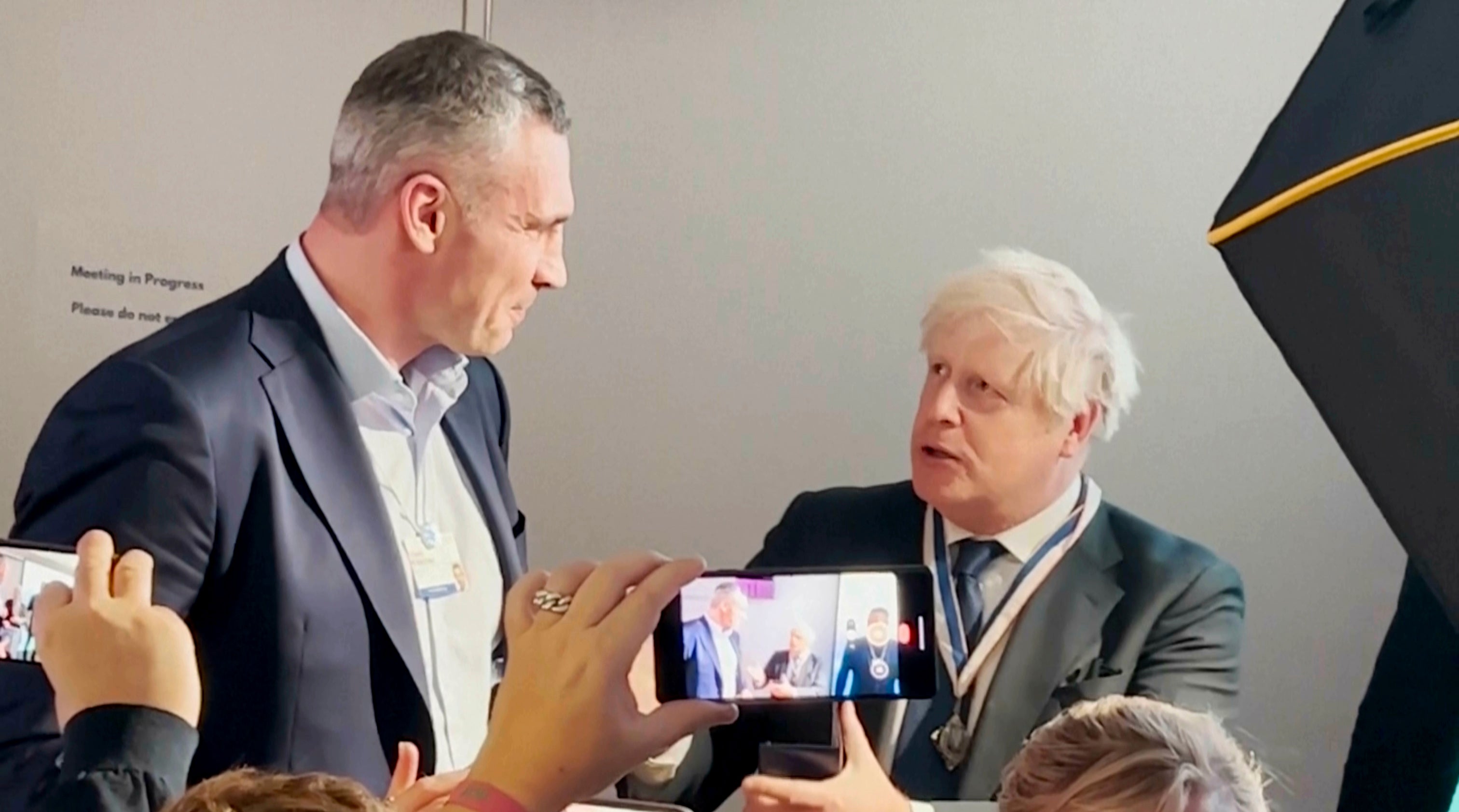 Switzerland Ukraine War Johnson