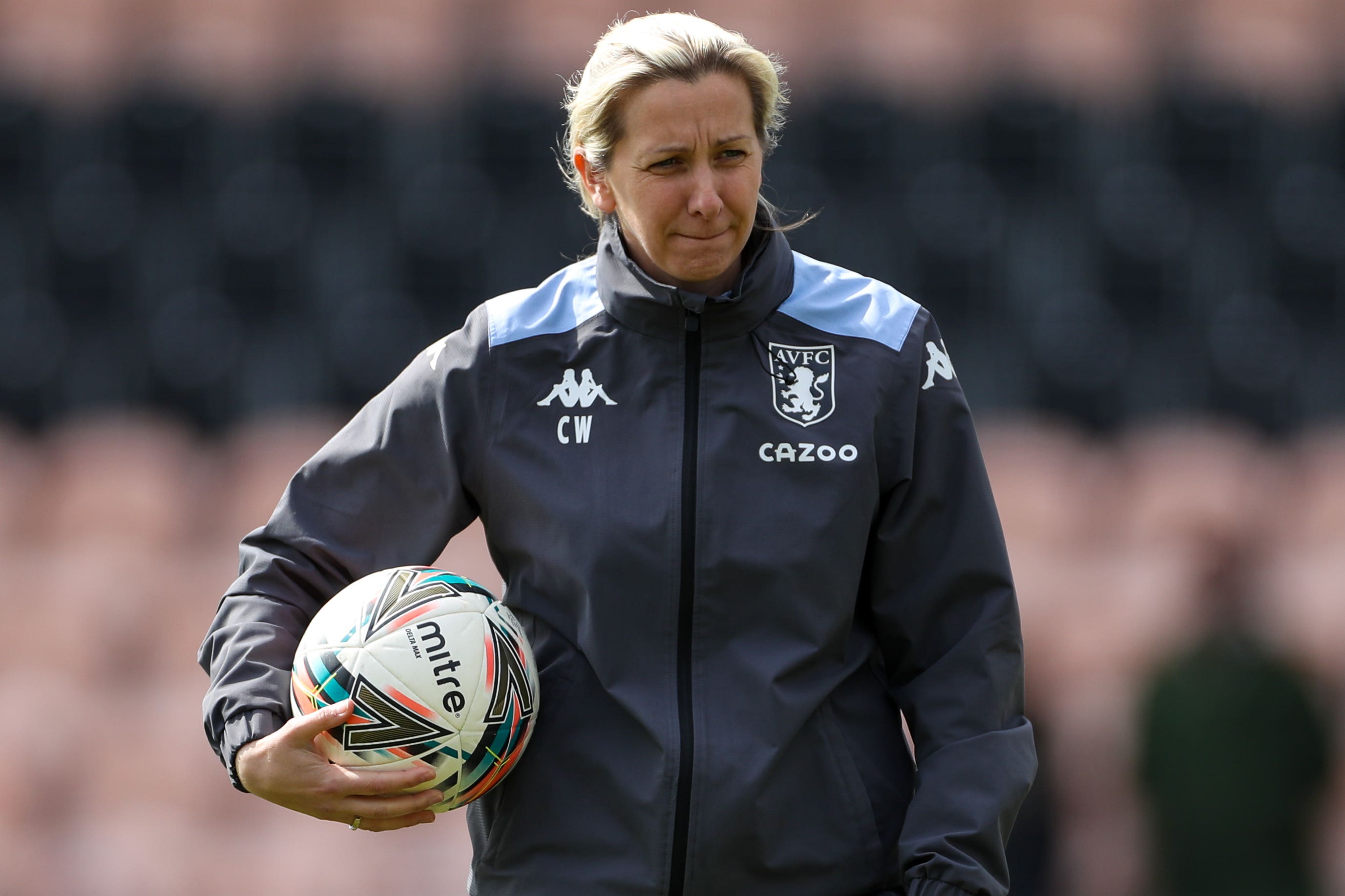 Aston Villa have taken the option to extend manager Carla Ward’s contract (Bradley Collyer/PA)