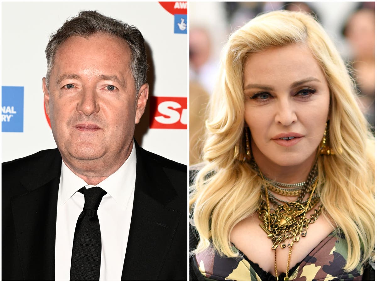 Piers Morgan criticised for ‘misogynistic’ comments made about Madonna