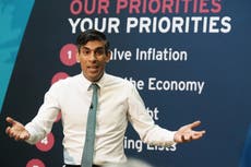 Rishi Sunak suggests only ‘idiots’ think he can cut tax in Budget 